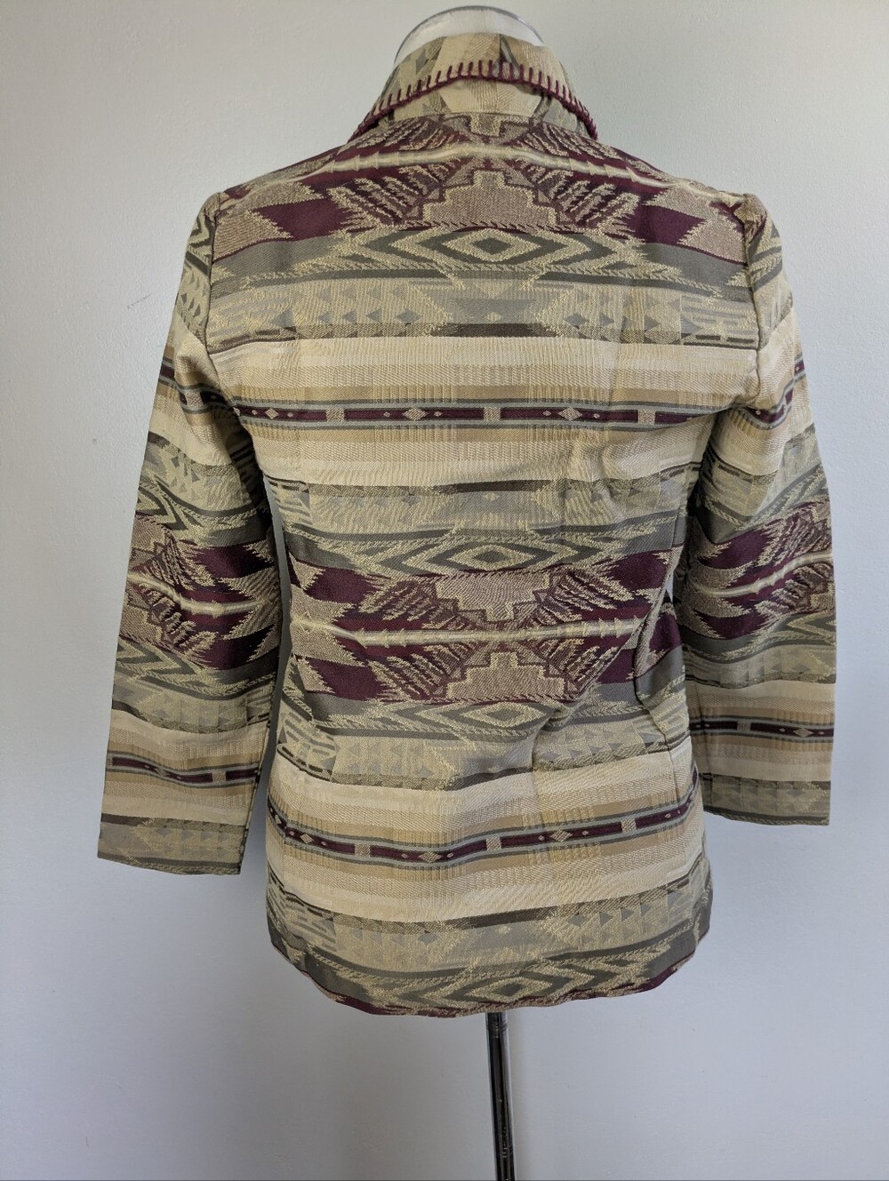 Women's Vintage Western Blazer Jacket Medium - Picture 4 of 6